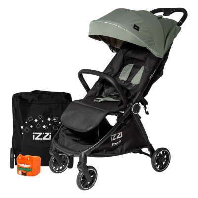 Коляска прогулочная iZZi RoaD Grey Olive/Black 01